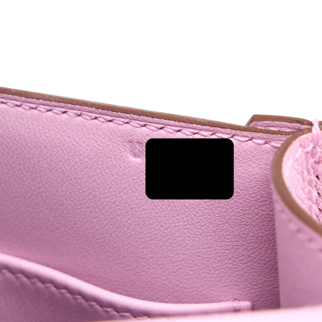 HERMES SAC VERROU 21 EPSOM X9 MAUVE SYLVESTER SHW