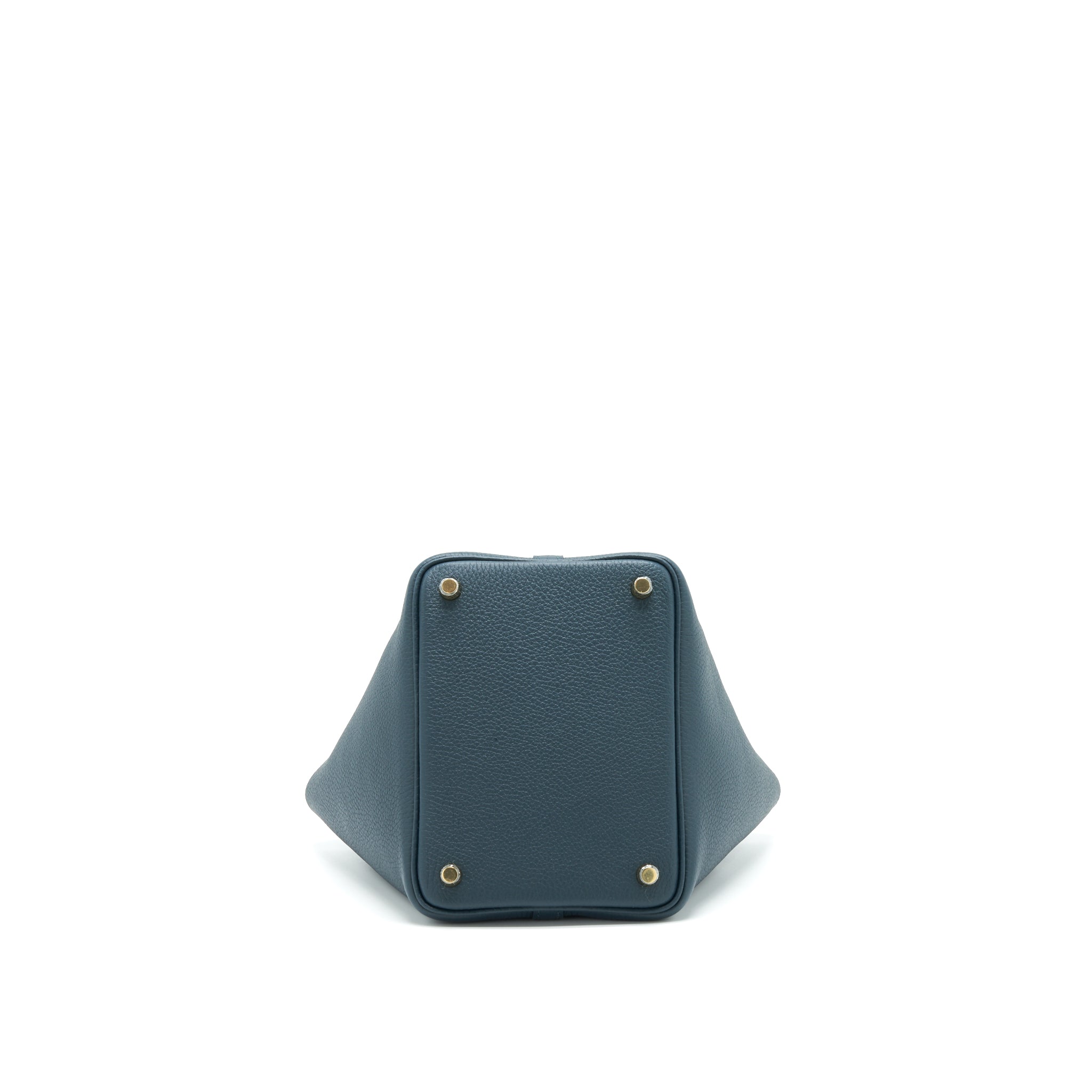 HERMES PICOTIN 18 LOCK BAG VERT CYPRES GHW