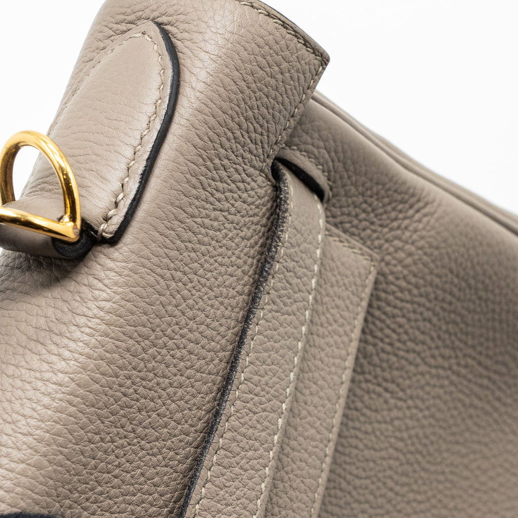 HERMES KELLY 28 TOGO GRIS ASPHALT GHW