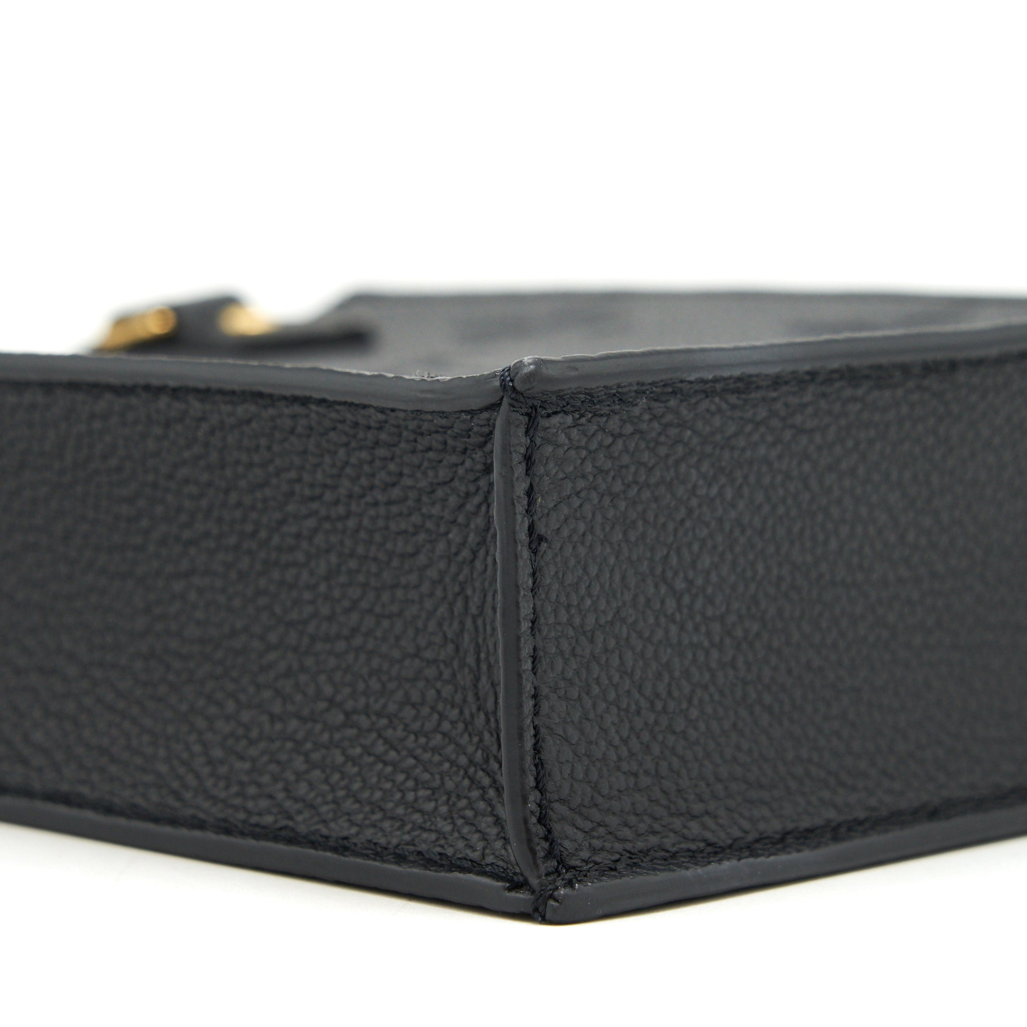 LOUIS VUITTON PETIT SAC PLAT MONOGRAM EMPREINTE BLACK