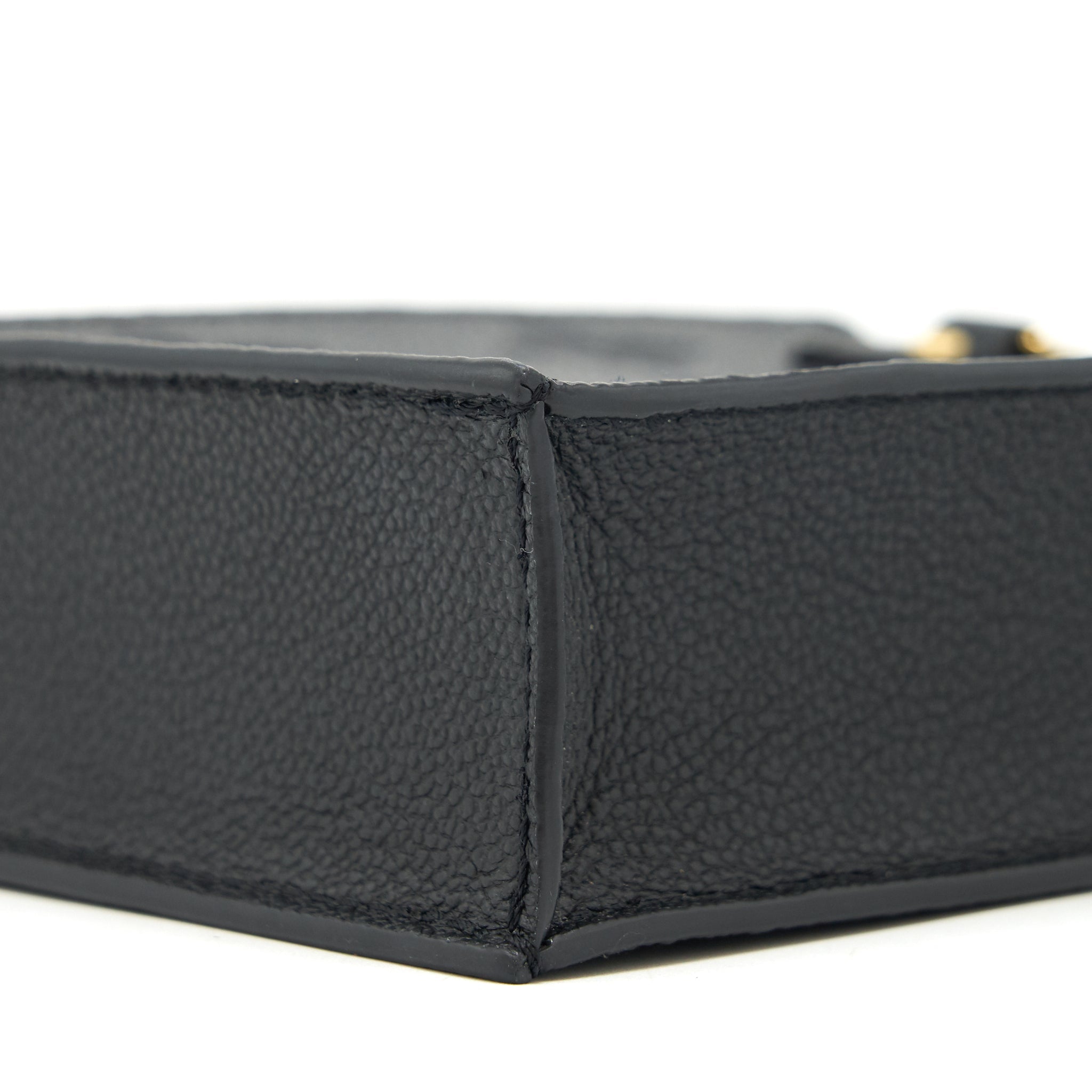 LOUIS VUITTON PETIT SAC PLAT MONOGRAM EMPREINTE BLACK