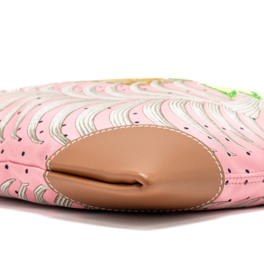 HERMES SILKCITY SHOULDER BAG MULTICOLOUR GOLD SHW