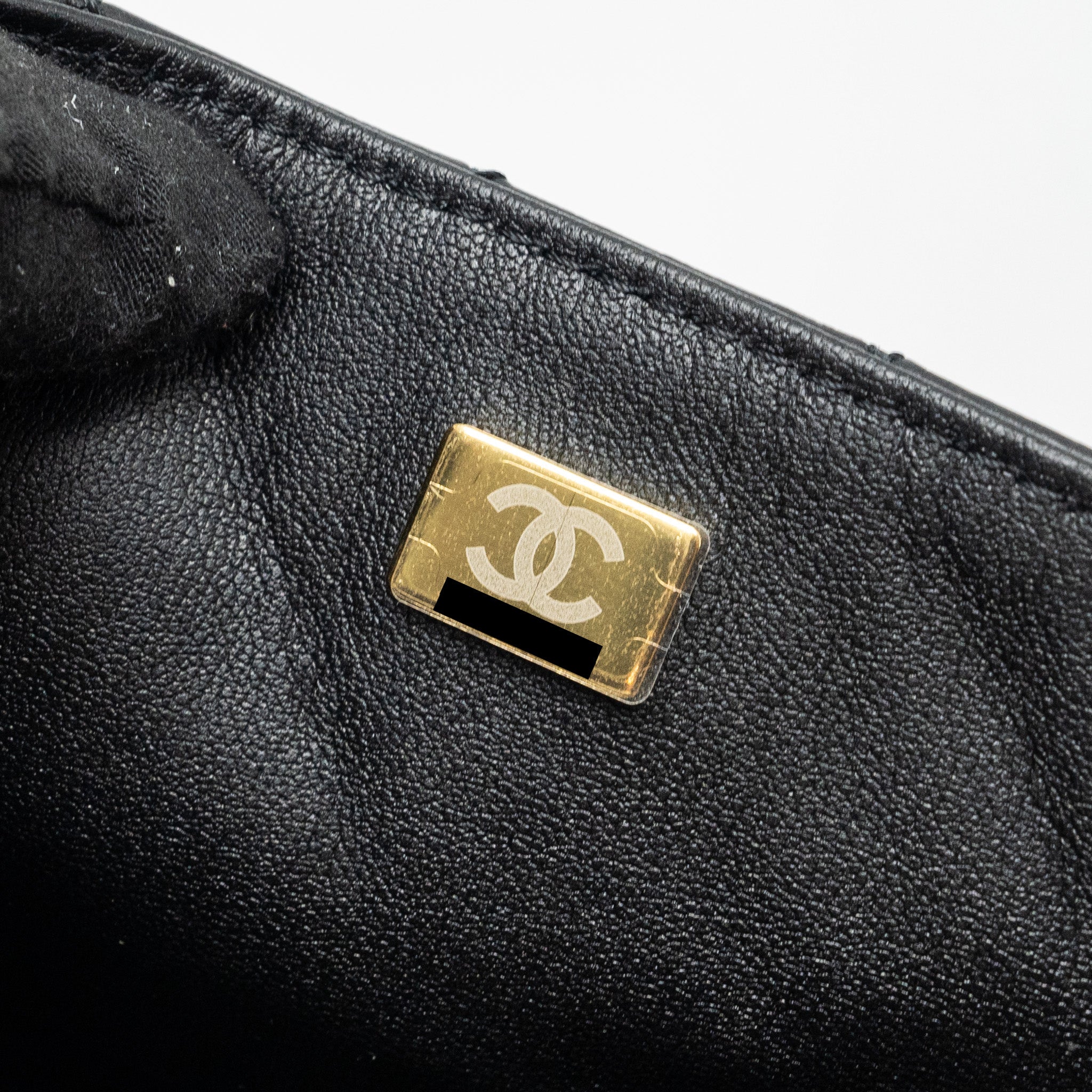 CHANEL MINI 2.55 REISSUE AGED CALFSKIN BLACK GHW (MICROCHIP)