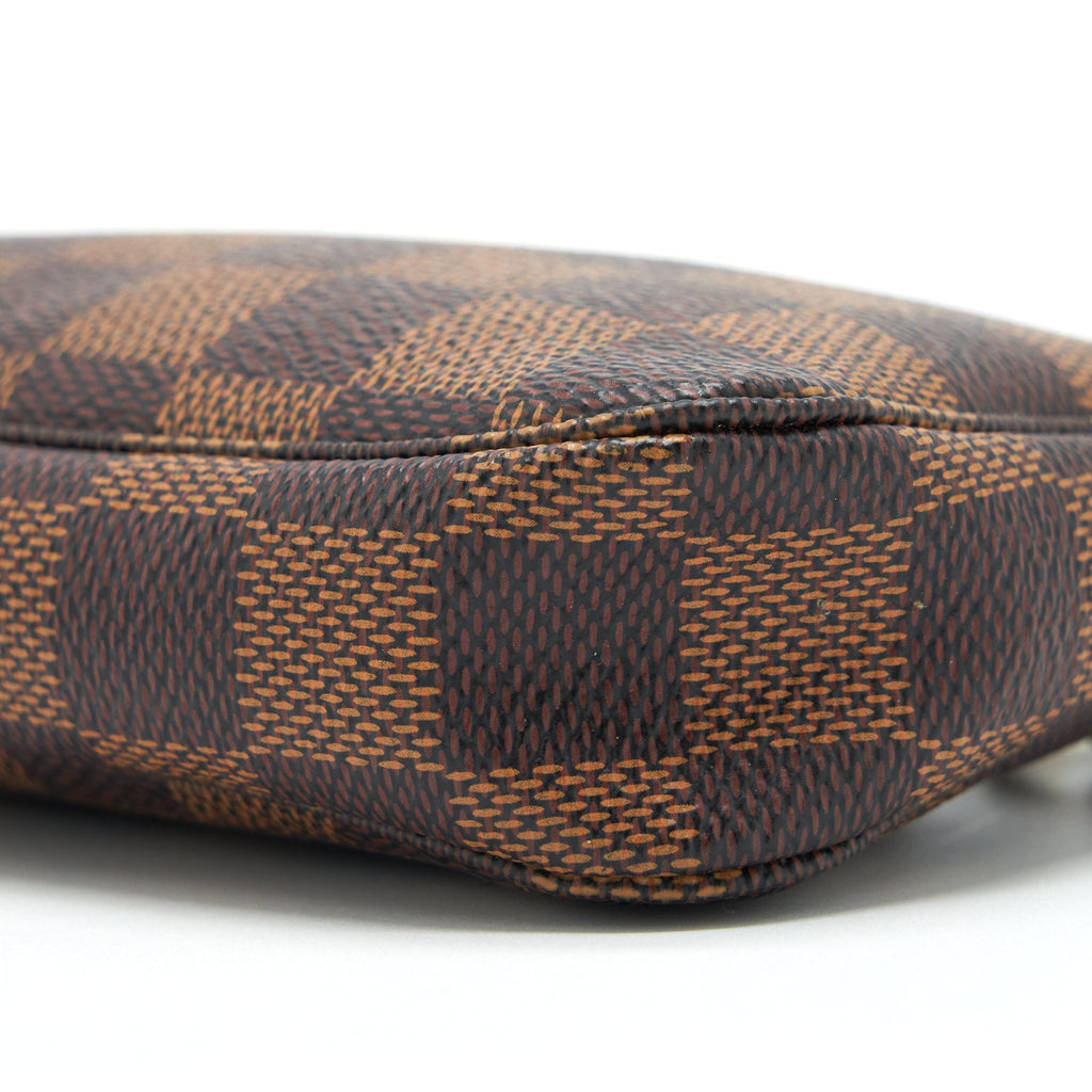 LOUIS VUITTON MINI POCHETTE DAMIER EBENE GHW