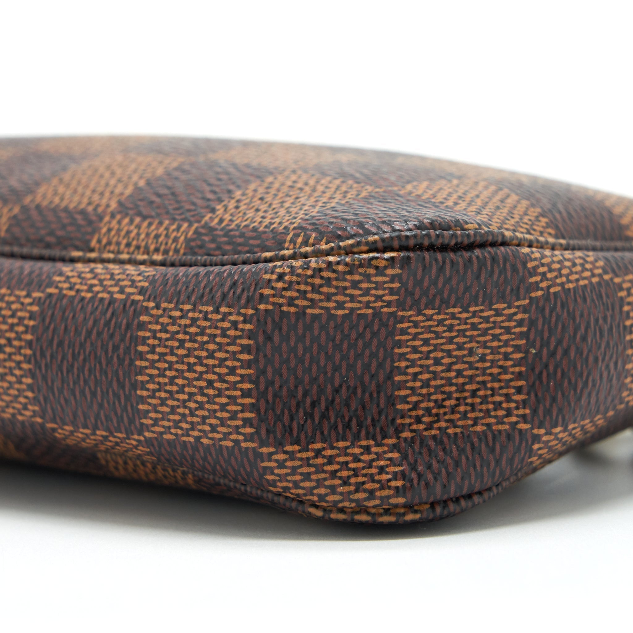 LOUIS VUITTON MINI POCHETTE DAMIER EBENE GHW