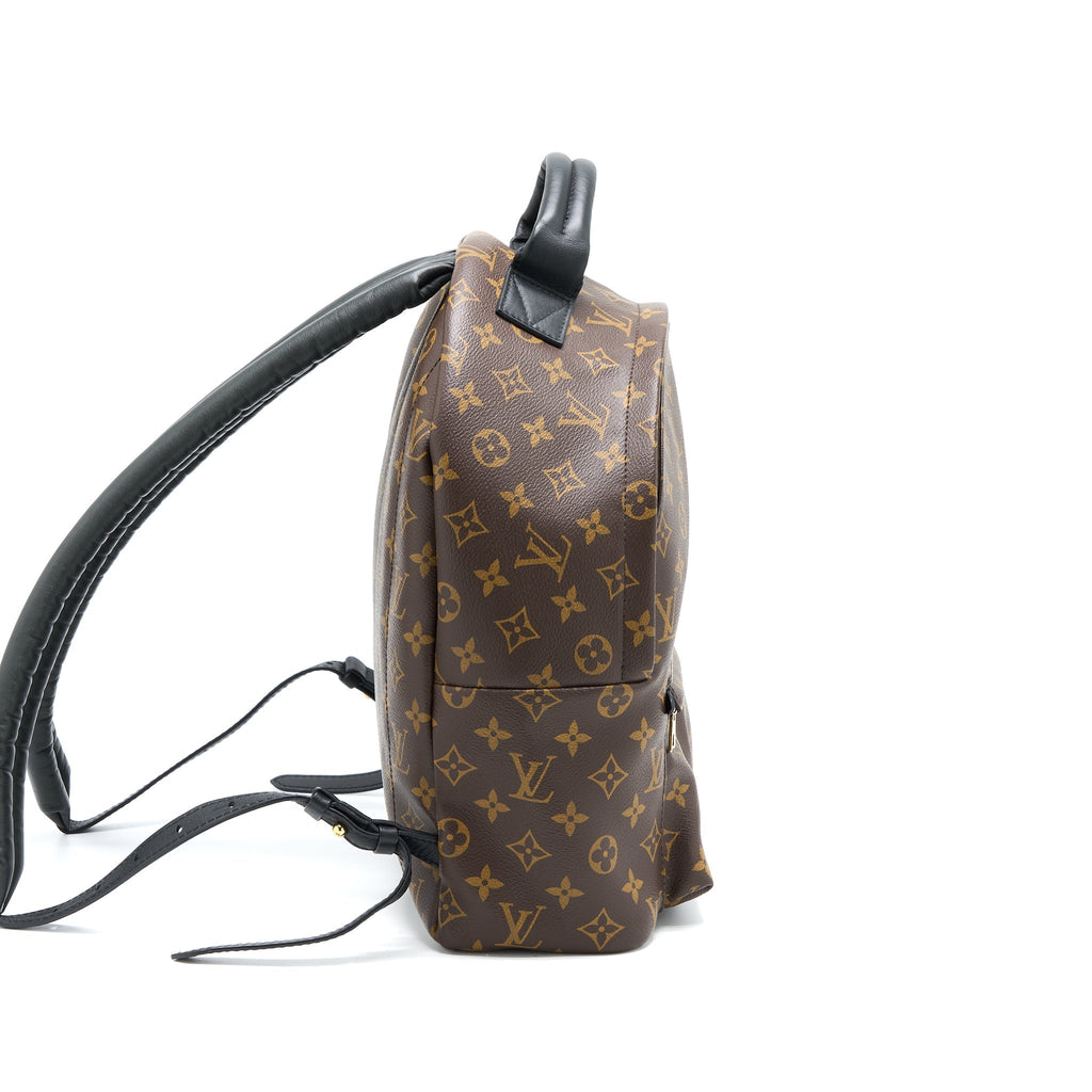 LOUIS VUITTON PALM SPRING BACKPACK MM MONOGRAM CANVAS GHW