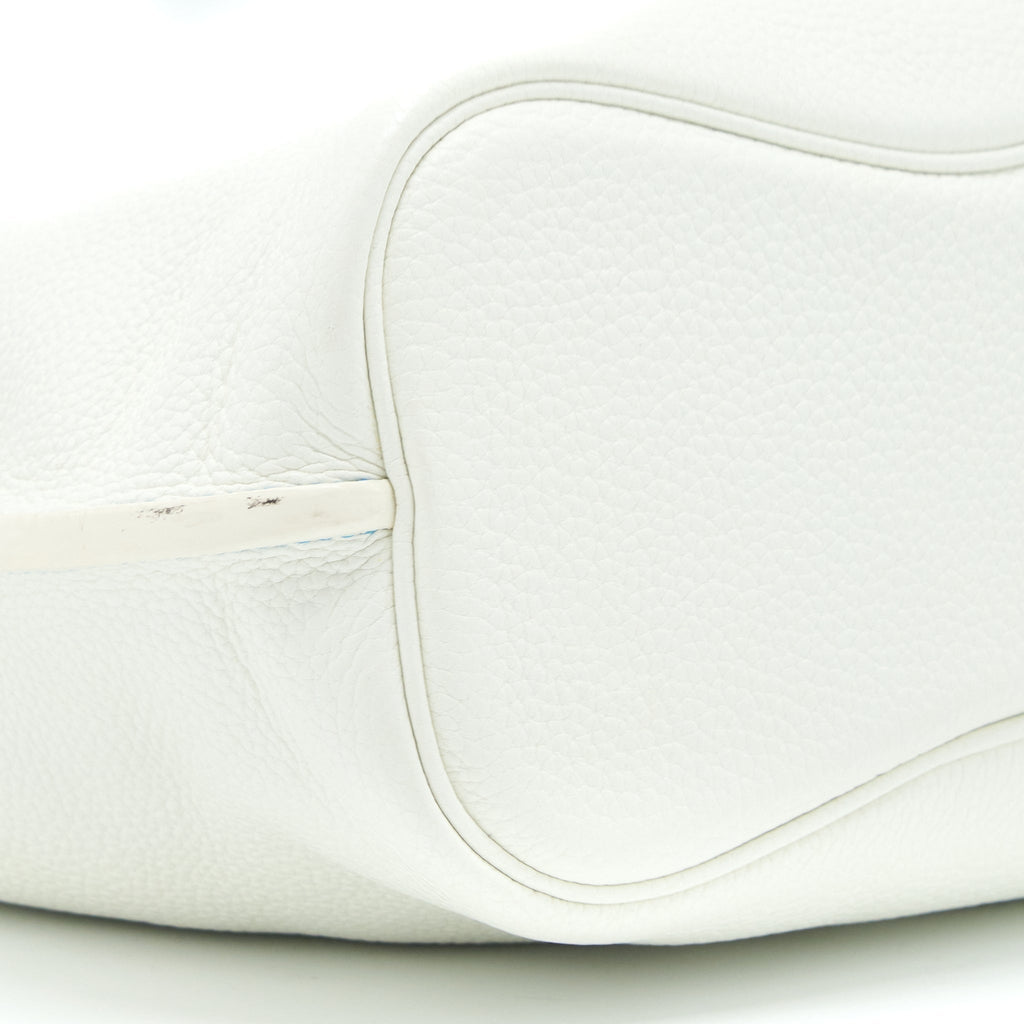 HERMES SO KELLY 26 BLANC/BLUE SHW