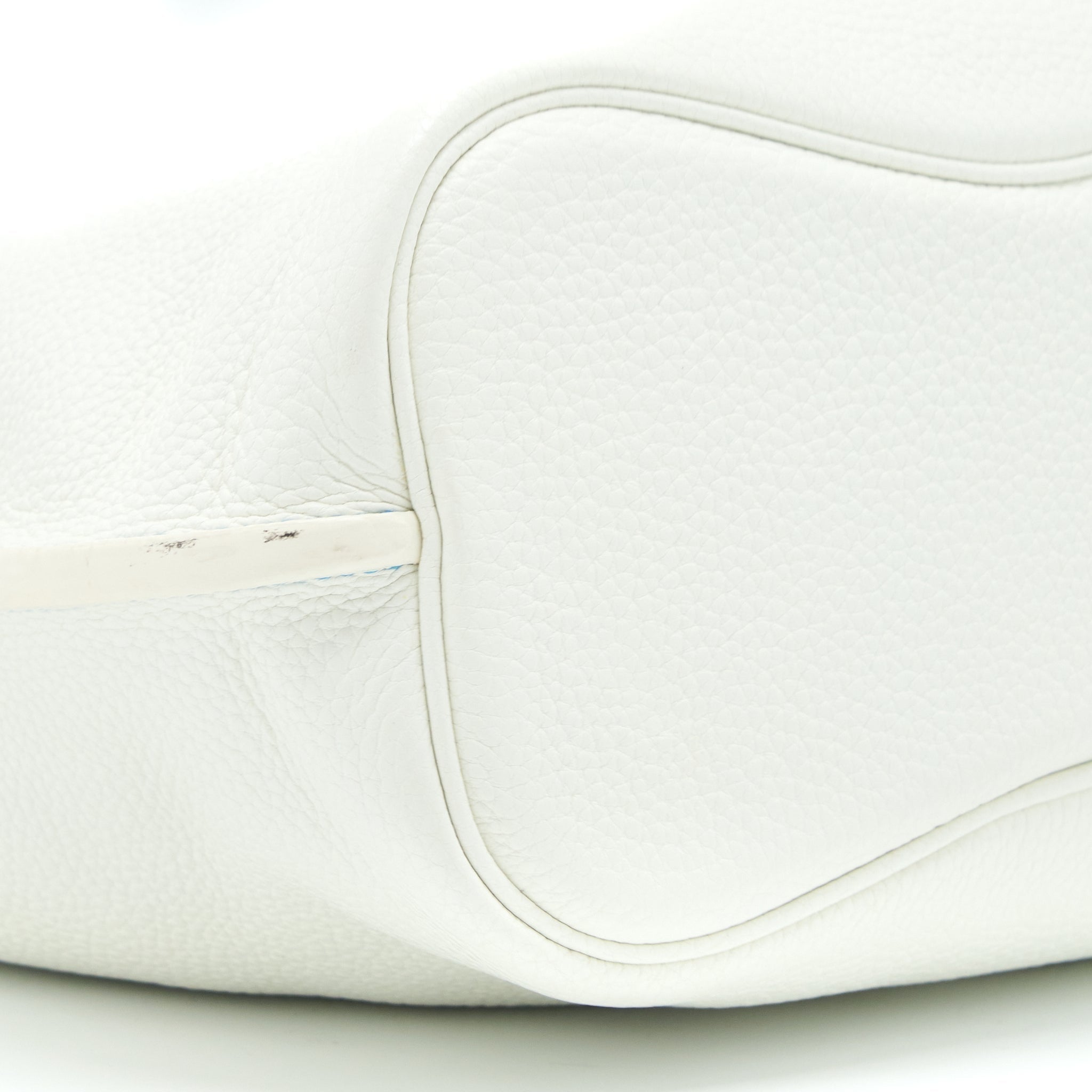 HERMES SO KELLY 26 BLANC/BLUE SHW