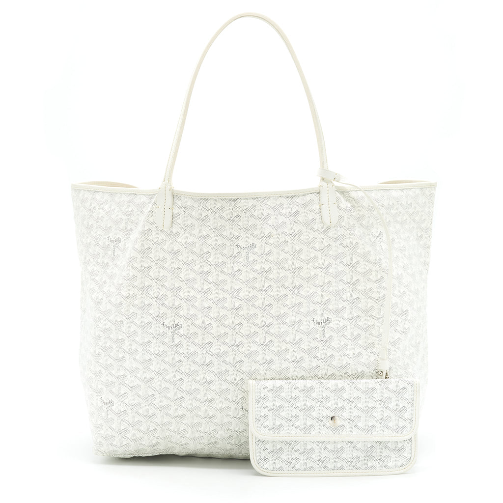 GOYARD SAINT LOUIS TOTE GM WHITE