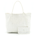 GOYARD SAINT LOUIS TOTE GM WHITE