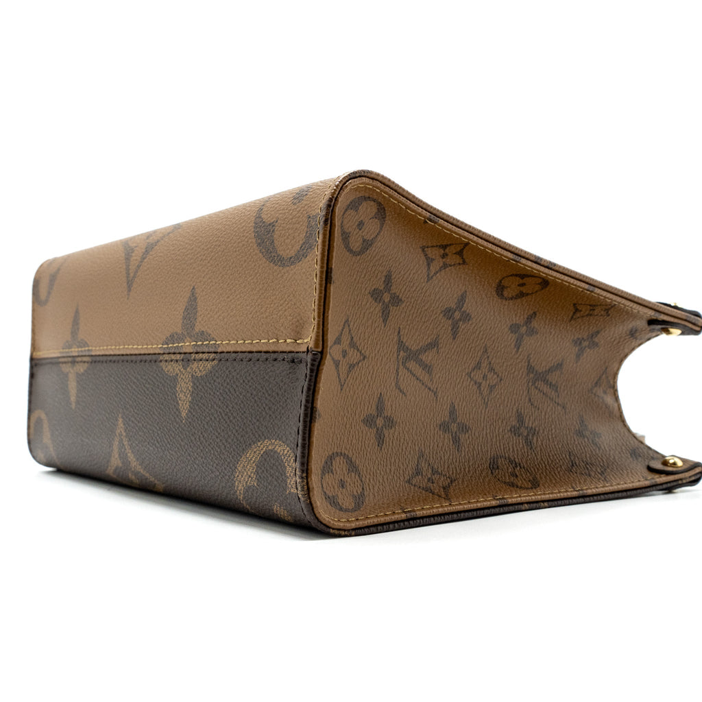LOUIS VUITTON ONTHEGO PM MONOGRAM CANVAS / MONOGRAM REVERSE CANVAS GHW(NEW VERSION)
