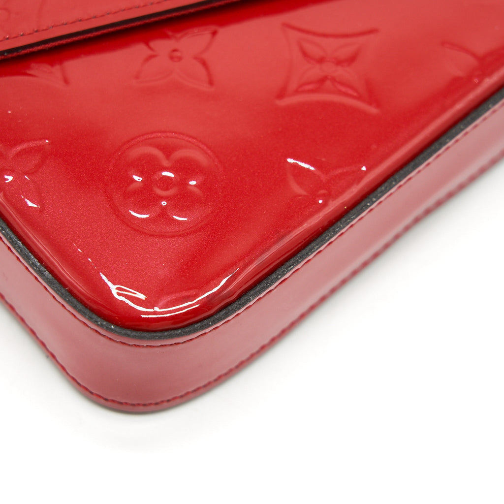 LOUIS VUITTON POCHETTE FELICIE MONOGRAM PATENT LEATHER