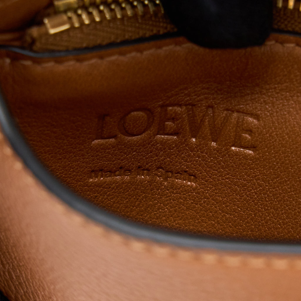 LOEWE MINI BARCELONA BAG TAN GHW