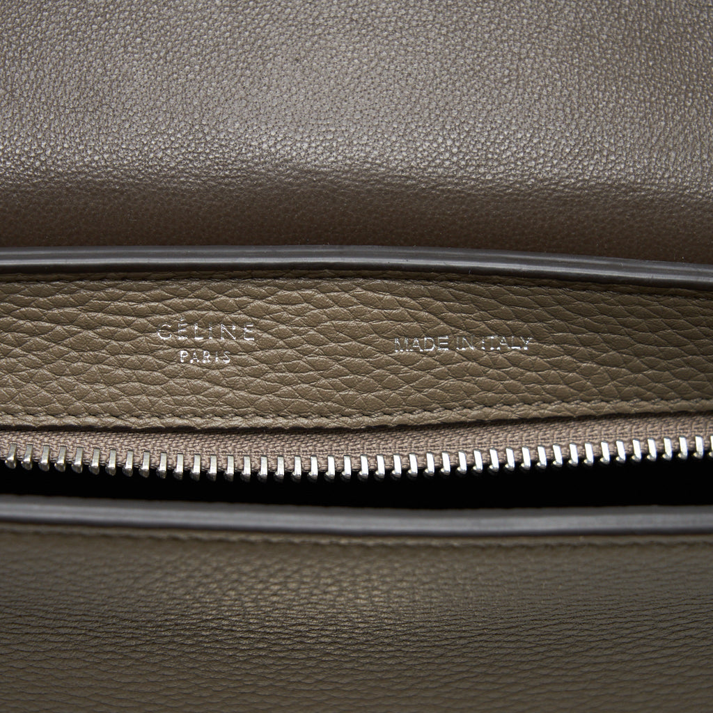CELINE TRAPEZE BAG CALFSKIN GREY SHW