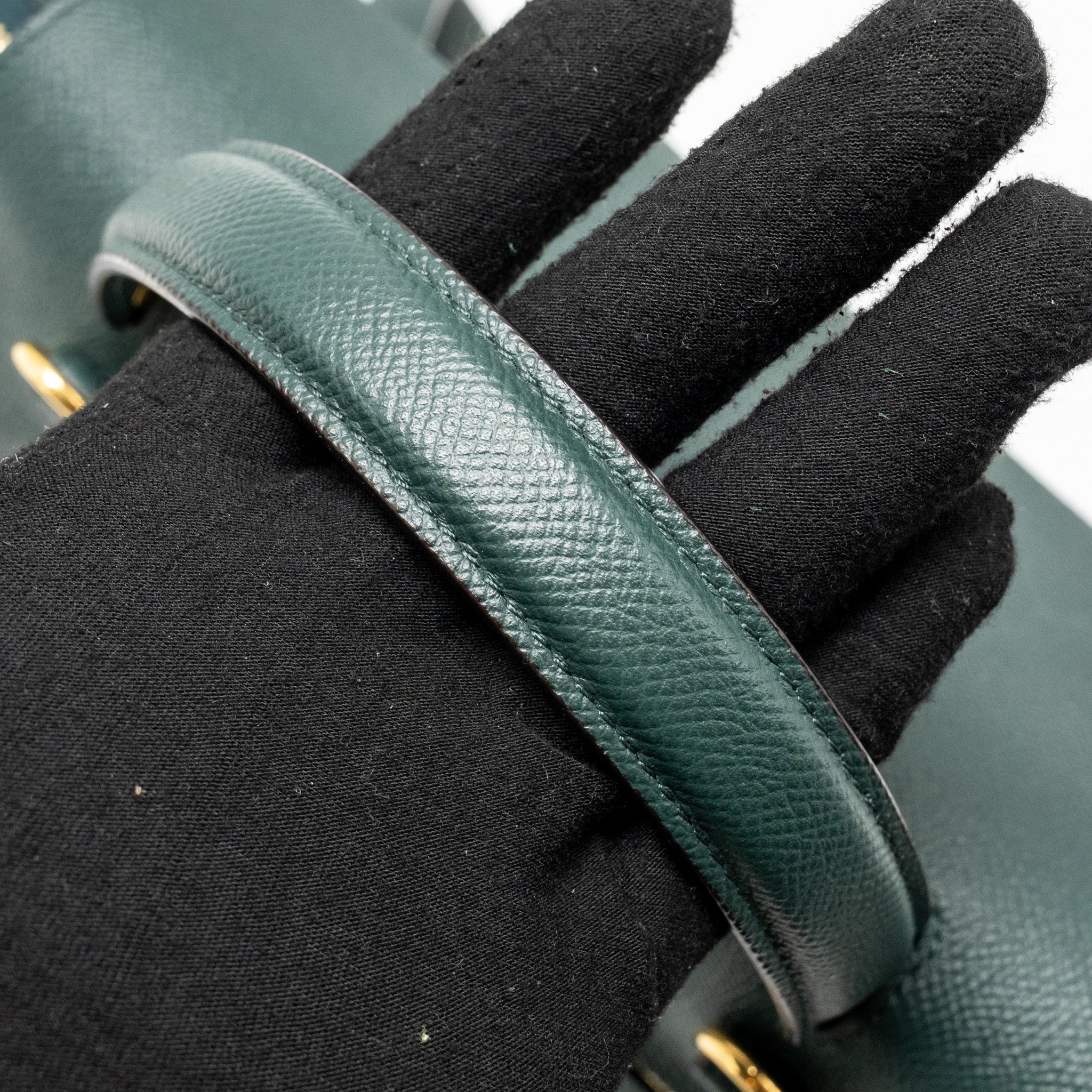 CELINE MICRO BELT BAG CALFSKIN GREEN GHW