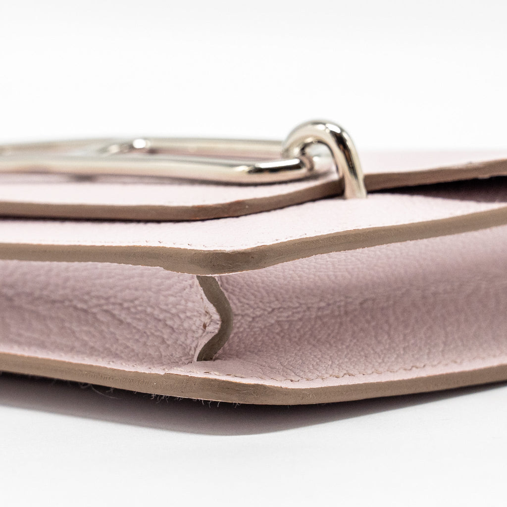 HERMES ROULIS SLIM CHÈVRE MYSORE MAUVE PALE SHW