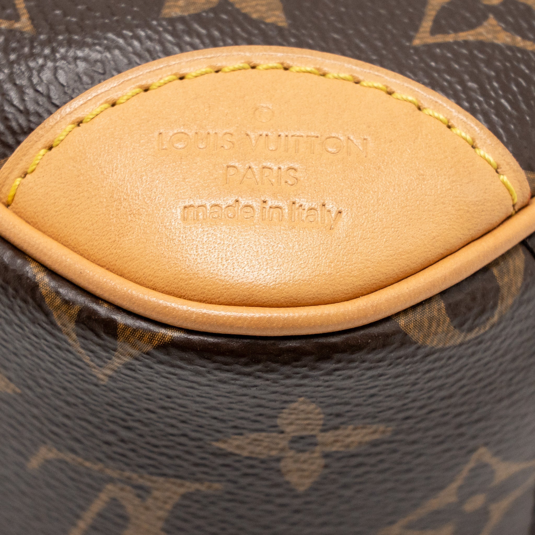 LOUIS VUITTON MINI DEAUVILLE SHOULDER BAG MONOGRAM CANVAS GHW