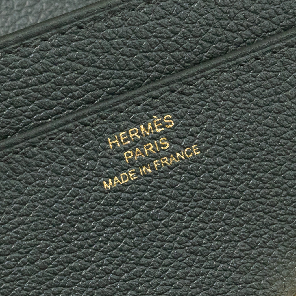 HERMES CONSTANCE TO GO EVERCOLOR VERT MANGROVE GHW