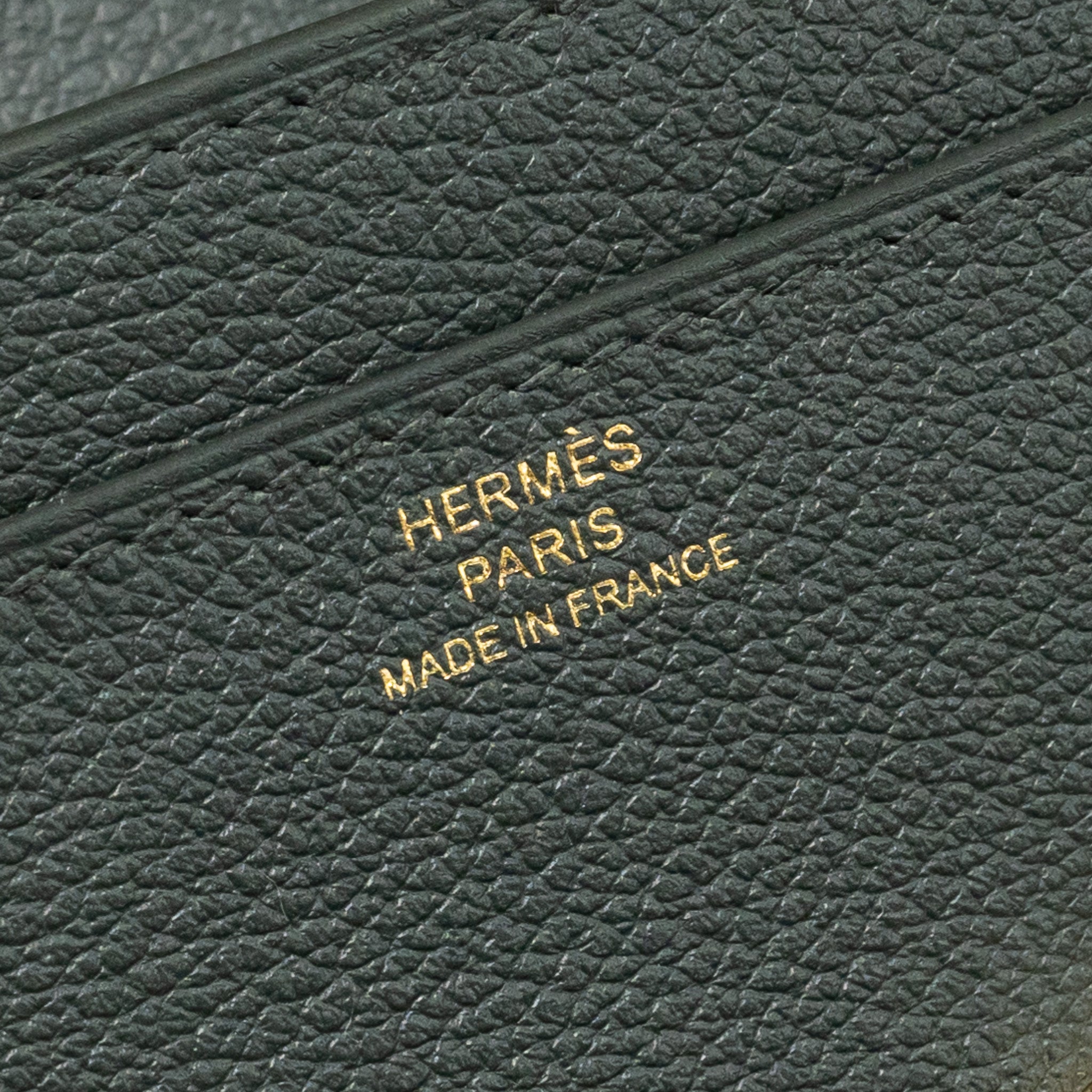 HERMES CONSTANCE TO GO EVERCOLOR VERT MANGROVE GHW