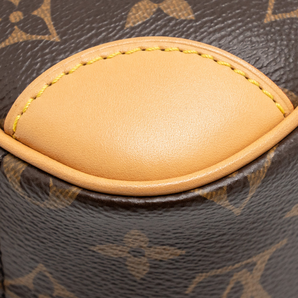 LOUIS VUITTON MINI DEAUVILLE SHOULDER BAG MONOGRAM CANVAS GHW