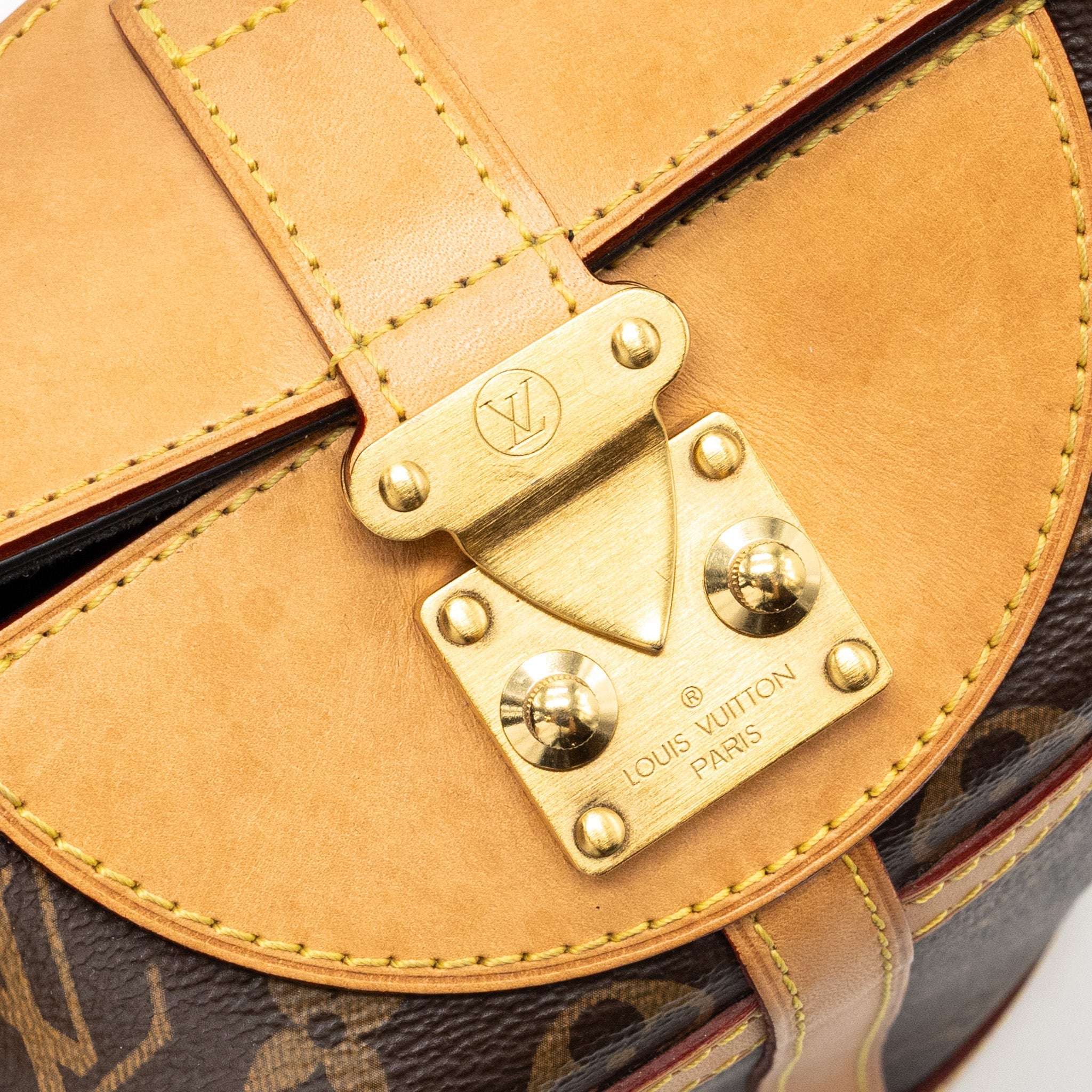 LOUIS VUITTON DUFFLE BAG MONOGRAM CANVAS GHW(NEW VERSION)