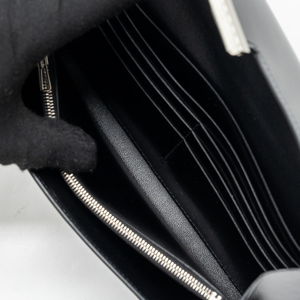 HERMES CONSTANCE TO GO BOX CALFSKIN BLACK SHW