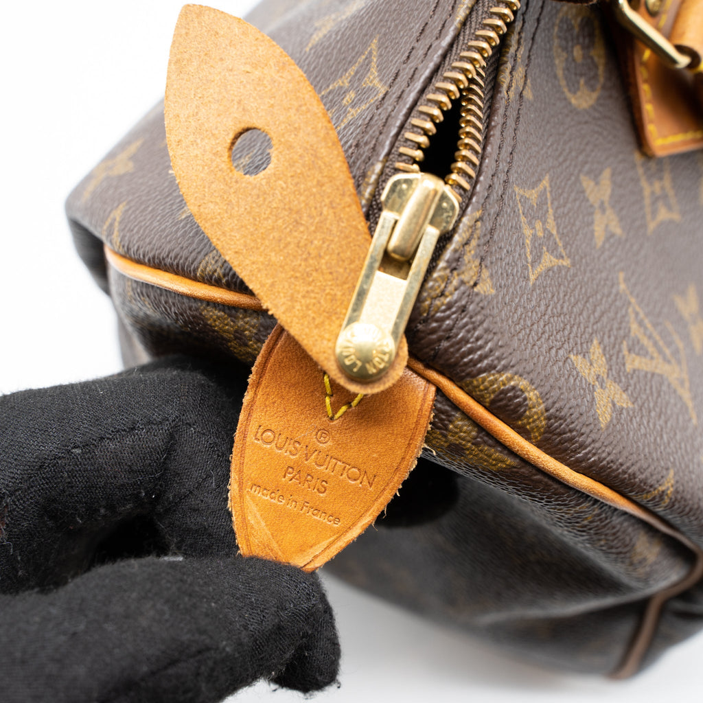 LOUIS VUITTON SPEEDY 30 MONOGRAM CANVAS GHW