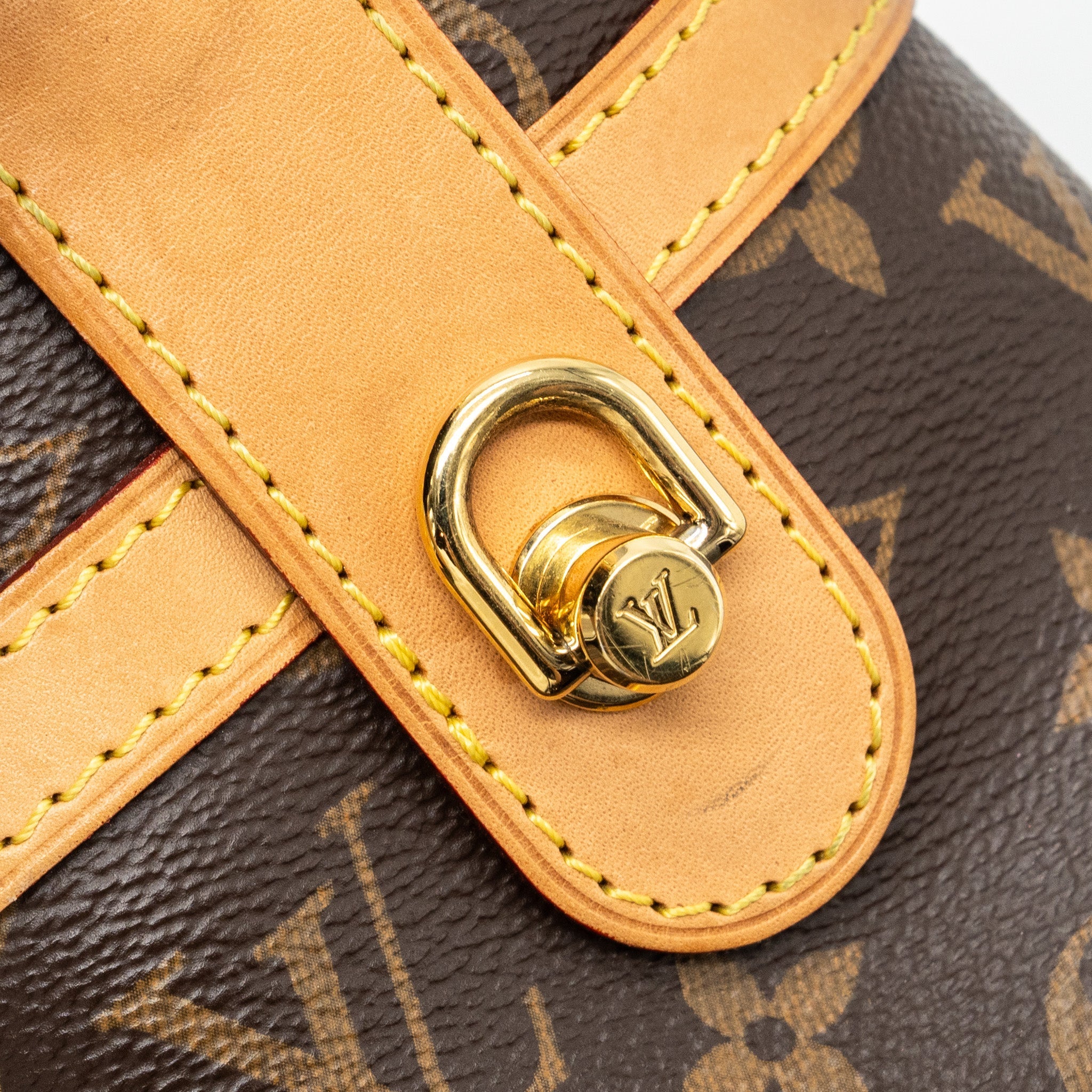 LOUIS VUITTON DUFFLE BAG MONOGRAM CANVAS GHW(NEW VERSION)