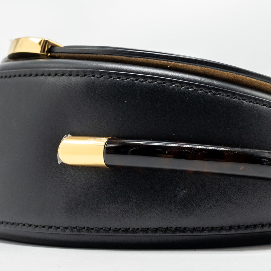 FENDI MOONLIGHT SHOULDER BAG CALFSKIN BLACK GHW