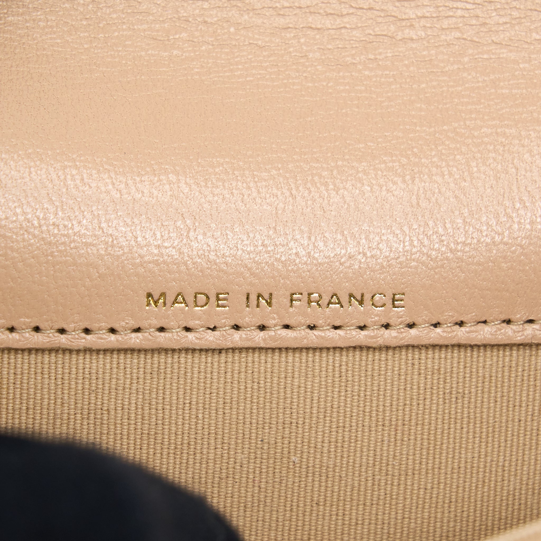 CHANEL CLASSIC FLAP CARD HOLDER LAMBSKIN BEIGE LGHW
