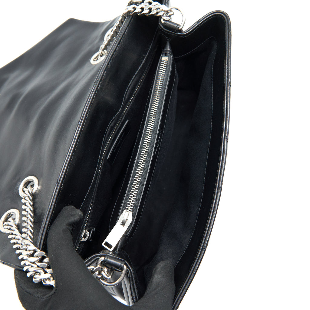 SAINT LAURENT / YSL LOU LOU IN BLACK SHW