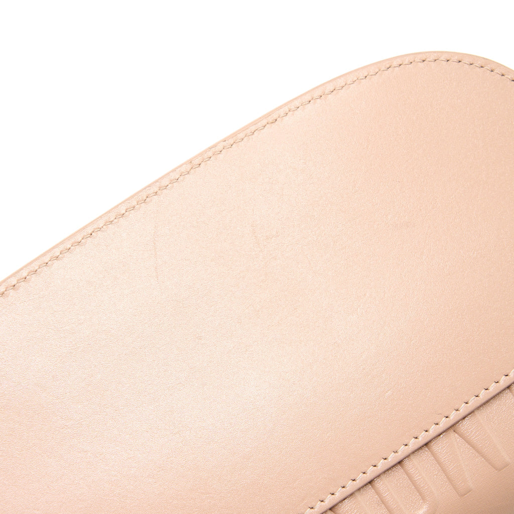 DIOR BOBBY EAST-WEST BAG BOX CALFSKIN LIGHT PINK GHW