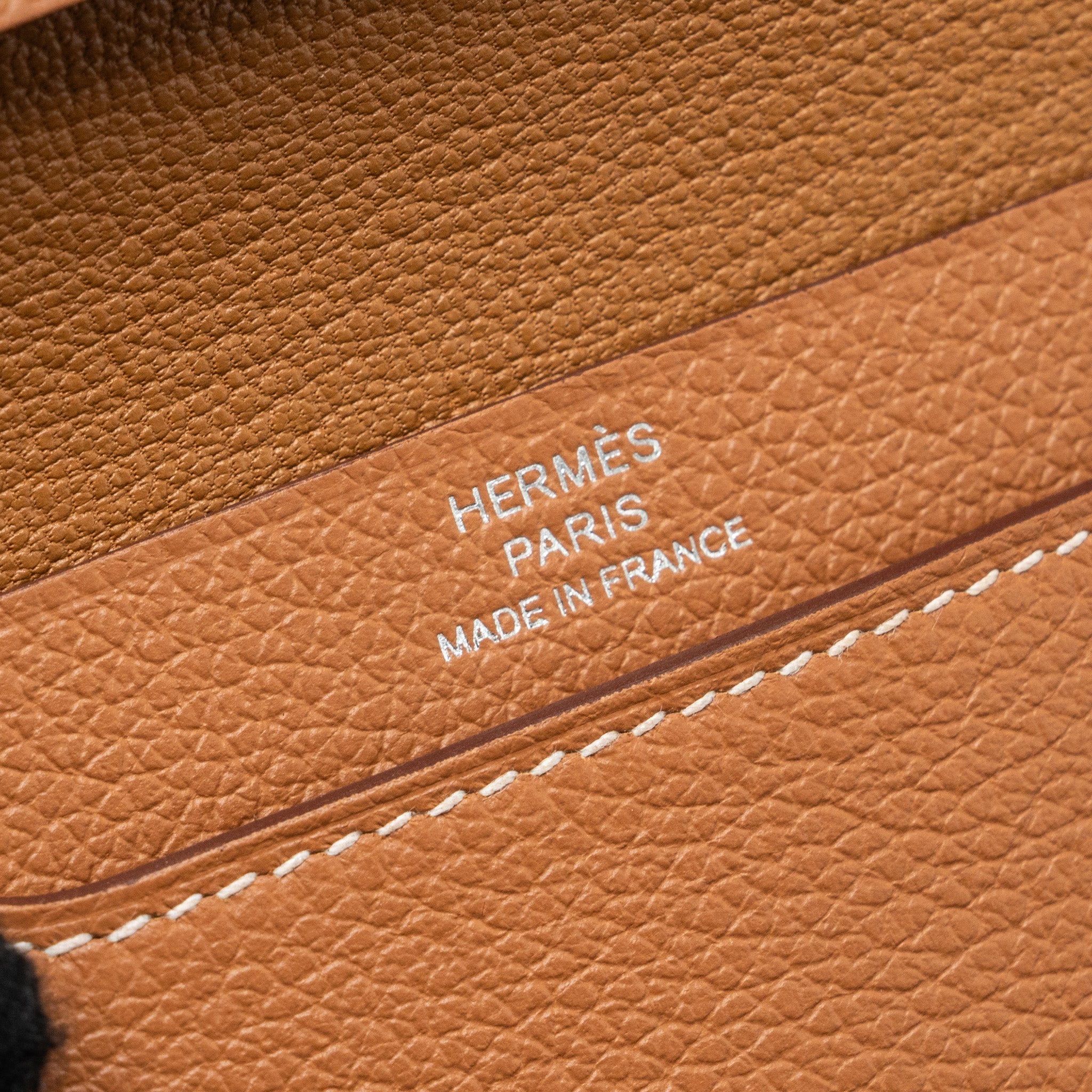 HERMES PORTE-CARTES R.M.S EVERCOLOR GOLD SHW