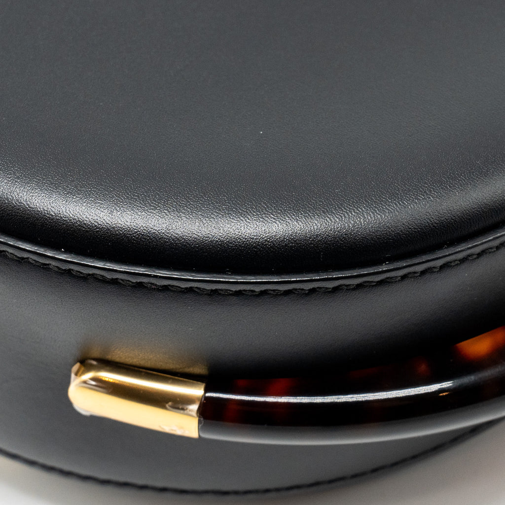 FENDI MOONLIGHT SHOULDER BAG CALFSKIN BLACK GHW