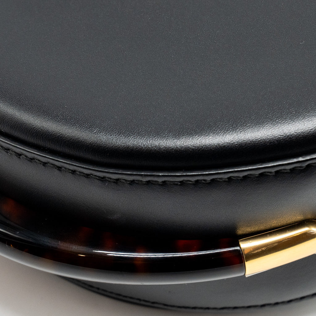 FENDI MOONLIGHT SHOULDER BAG CALFSKIN BLACK GHW