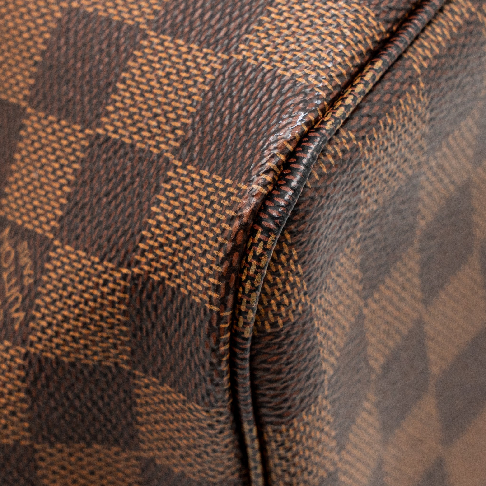LOUIS VUITTON NEVERFULL MM DAMIER EBENE GHW