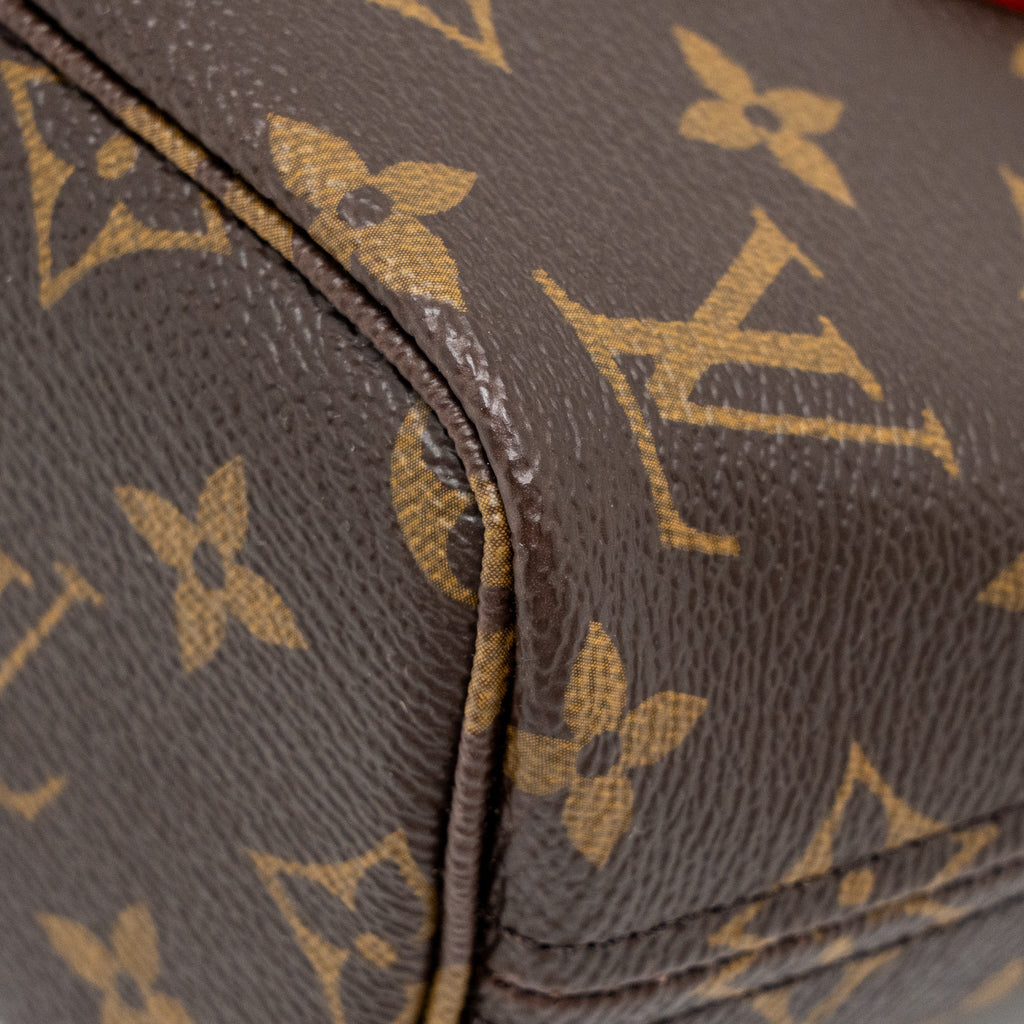 LOUIS VUITTON NEVERFULL BB BEIGE  STRAP MONOGRAM CANVAS GHW