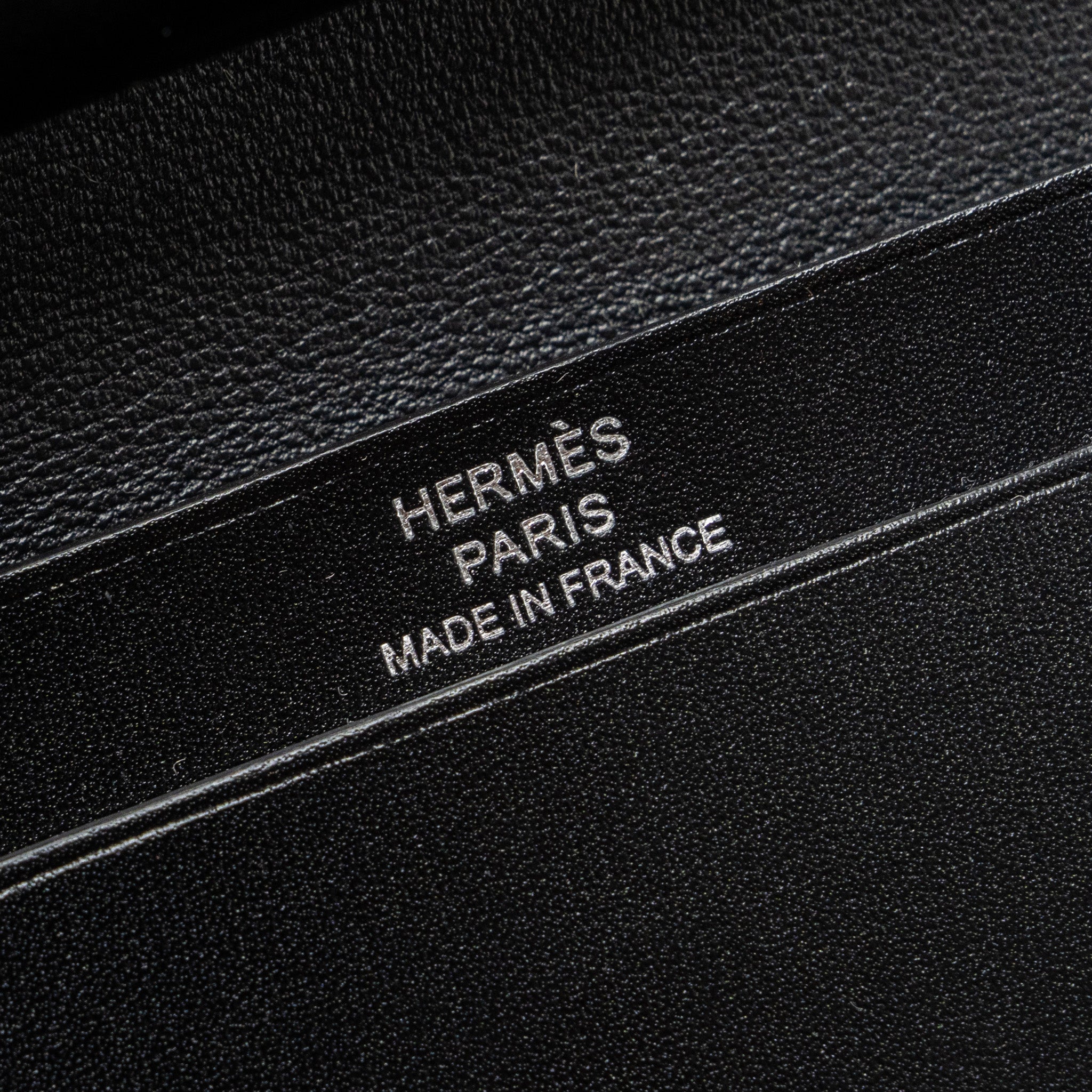 HERMES BEARN MINI WALLET BOX CALFSKIN SO BLACK