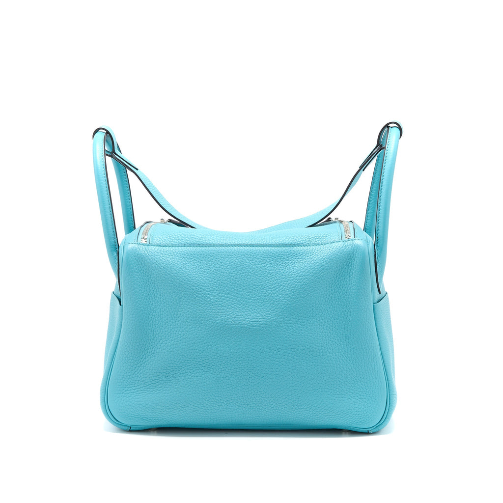 HERMES LINDY 30 CLEMENCE 3P BLUE ATOLL SHW