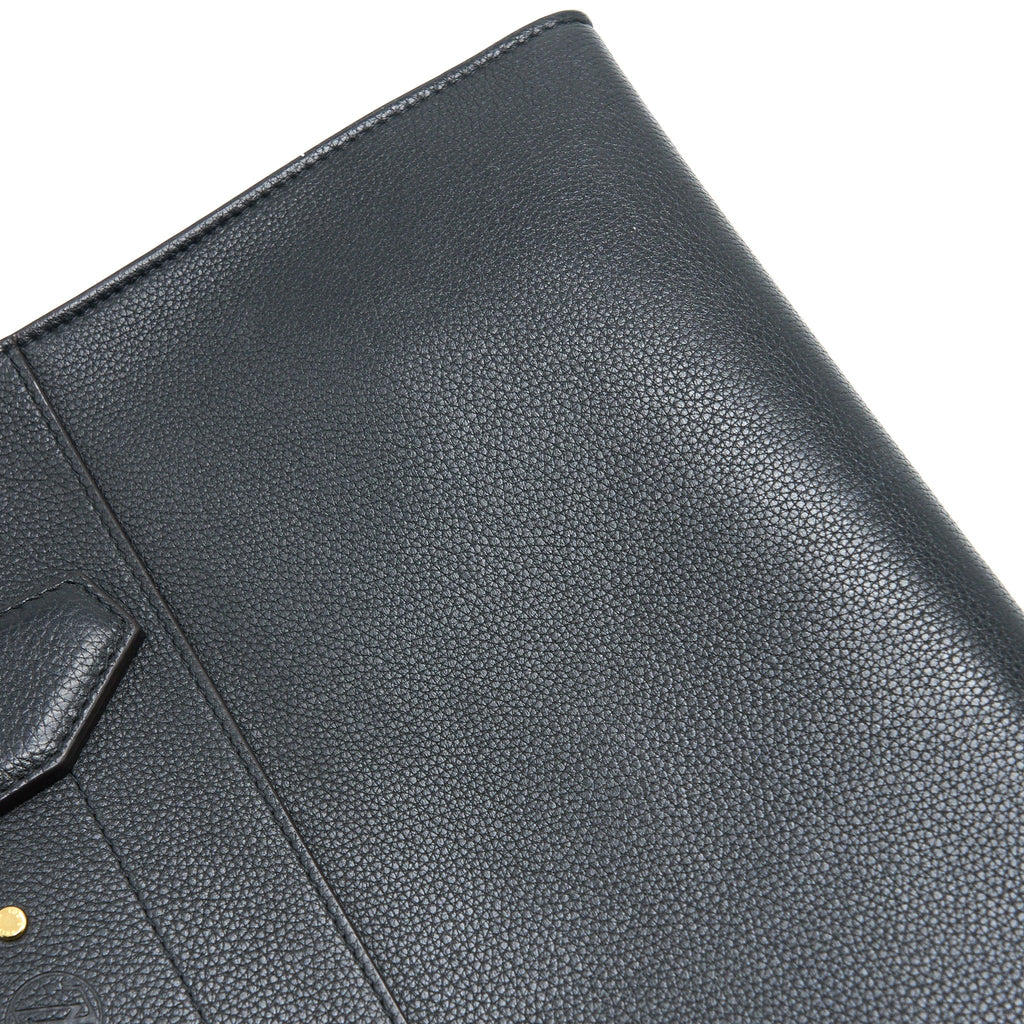 LOUIS VUITTON CITY STEAMER MM GRAINED CALFSKIN BLACK GHW