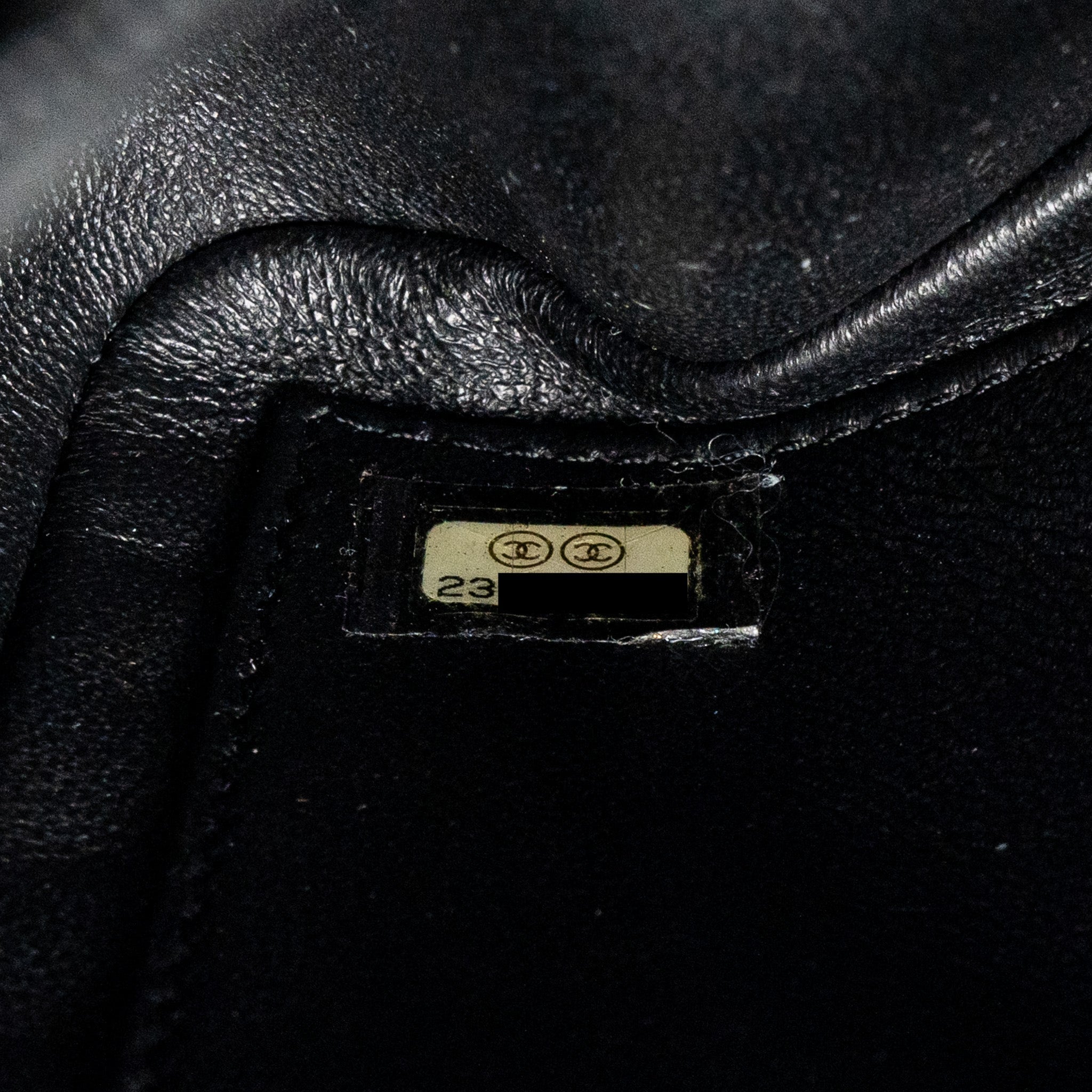 CHANEL FILIGREE FLAP BAG CAVIAR NAVY/BLACK GHW