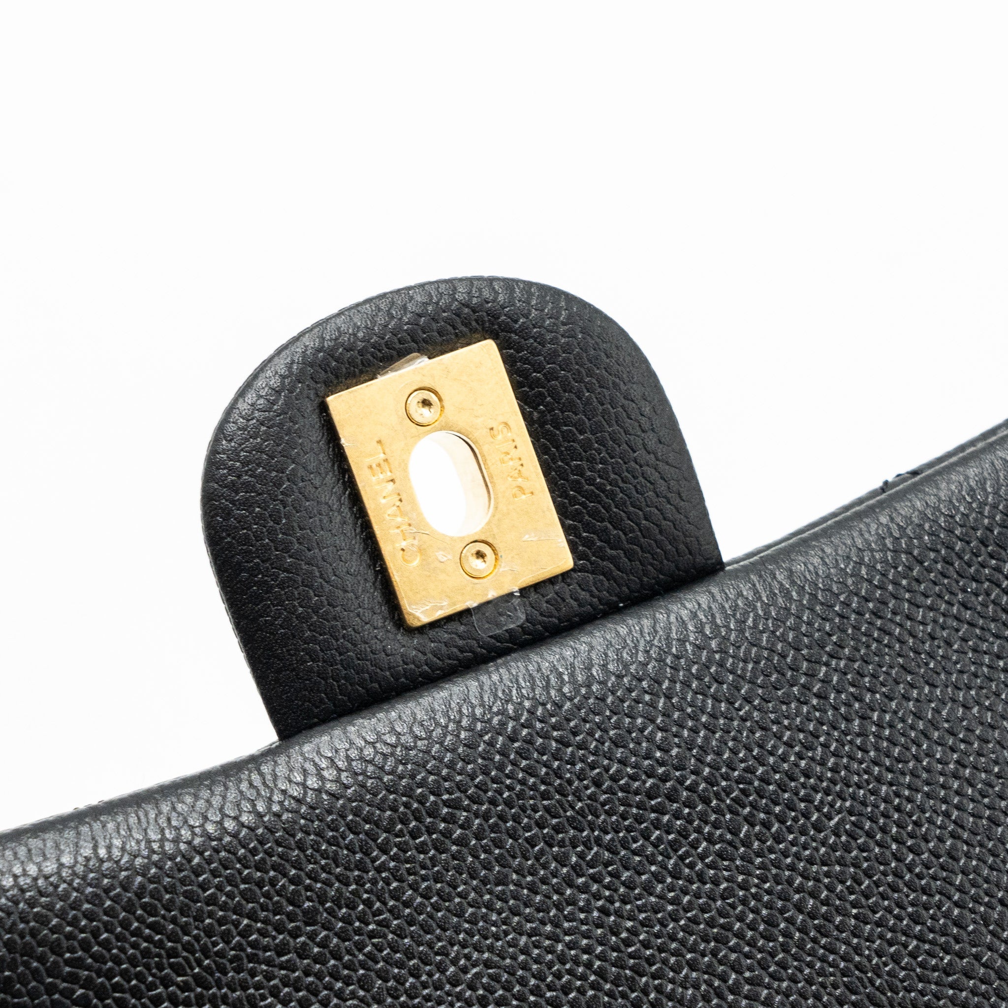 CHANEL 23P COCO LOVE FLAP BAG CAVIAR BLACK GHW(MICROCHIP)
