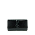 SAINT LAURENT / YSL CLUTCH PATENT BLACK
