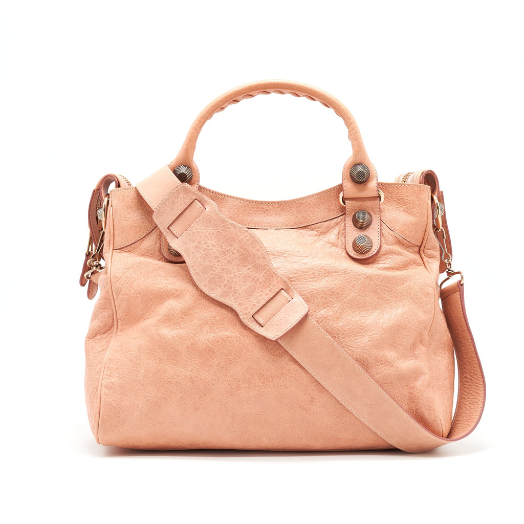 BALENCIAGA GIANT 21 TOTE BAG PINK RGHW