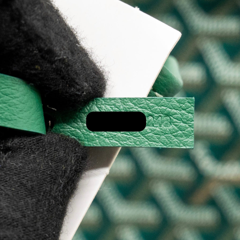 GOYARD SAINT LOUIS GM TOTE GOYARDINE CANVAS GREEN SHW
