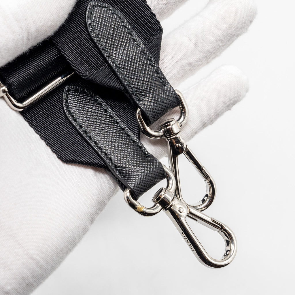 PRADA RE-EDITION 2005 NYLON BAG BLACK SHW
