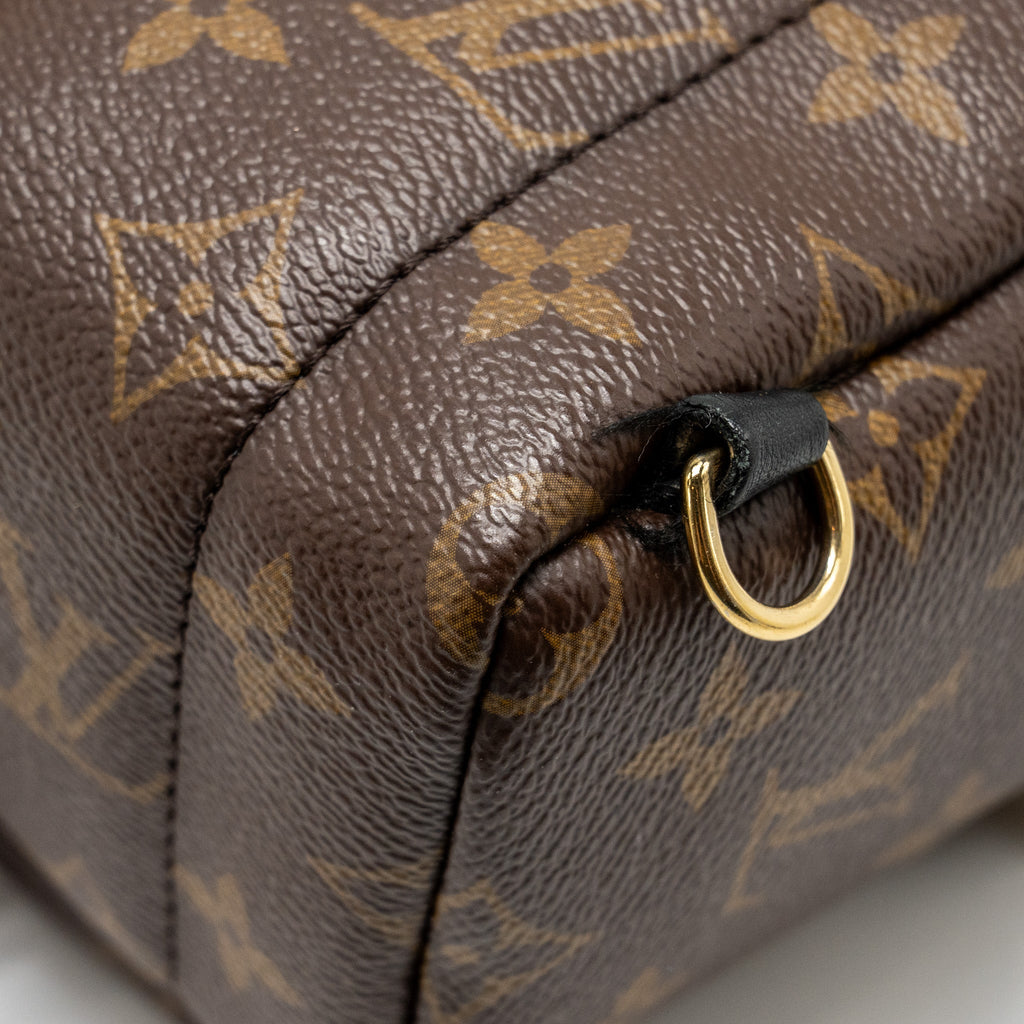 LOUIS VUITTON MINI PALM SPRING BACKPACK MONOGRAM CANVAS GHW