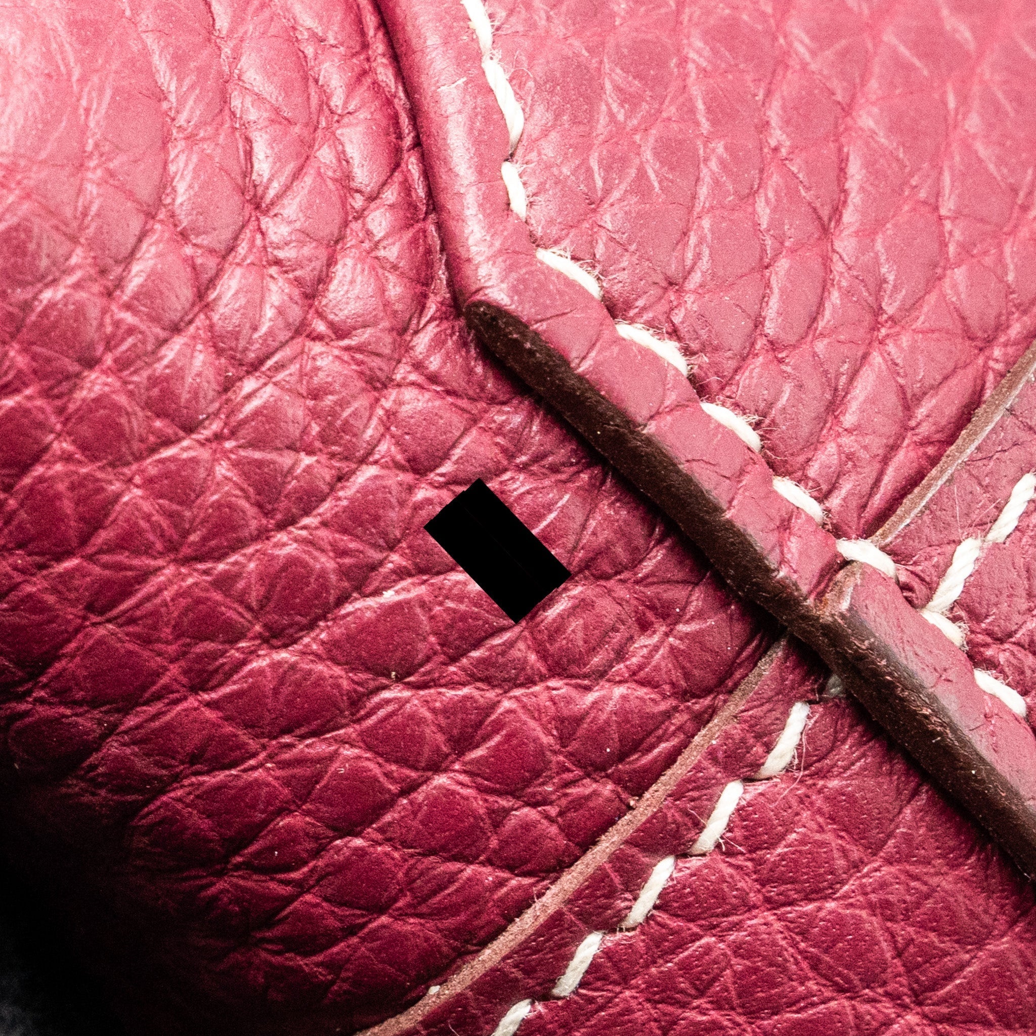 HERMES DOUBLE SENS BAG CLEMENCE DARK RED/ MULTICOLOUR