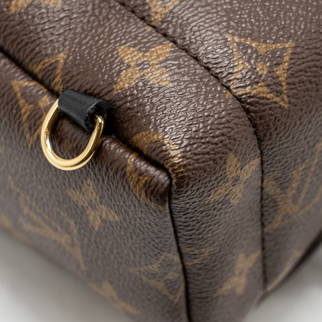 LOUIS VUITTON MINI PALM SPRING BACKPACK MONOGRAM CANVAS GHW
