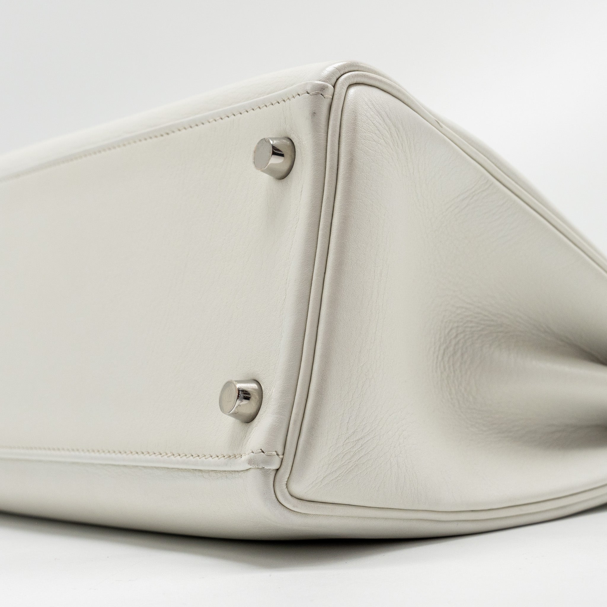 HERMES KELLY 28 EVERCOLOR BLANC SHW